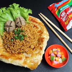 Mie Goreng Iga Penyet In A Puff Pastry Bowl